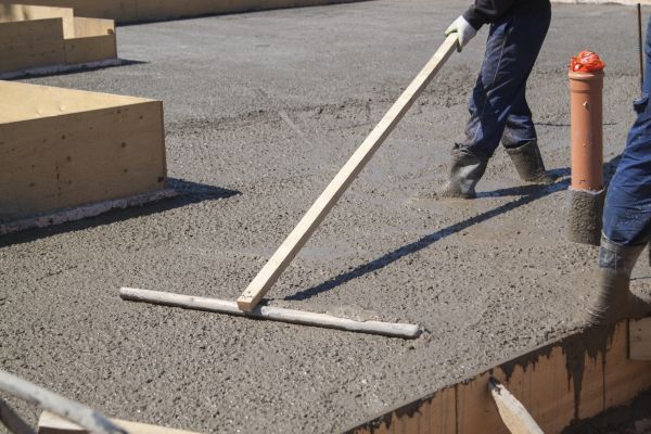 Concrete Platform Installation in Rome