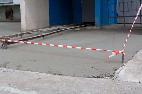 Garage Concrete Pouring in Rome