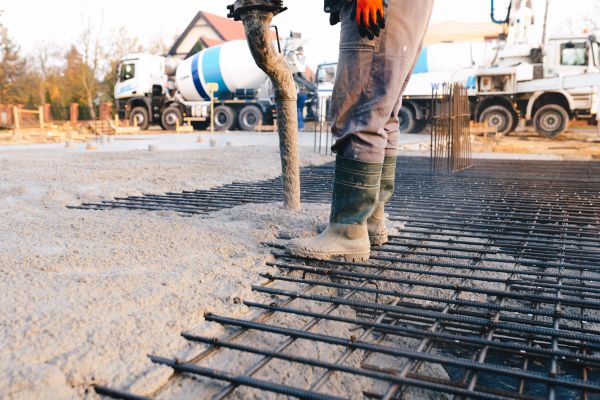 Poured Foundation Installation in Rome
