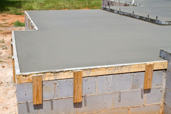 Concrete Slab Installation in Rome