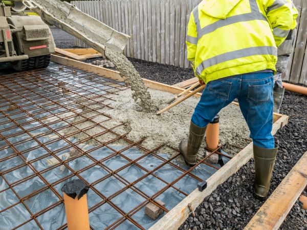 Basement Slab Pouring in Rome