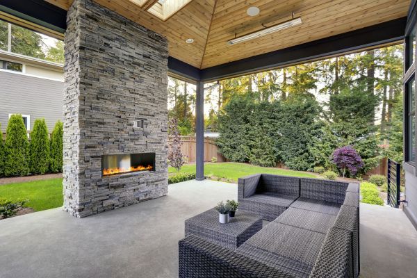 Concrete Patio Renovation in Rome