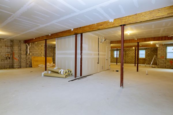 Basement Slab Installation in Rome