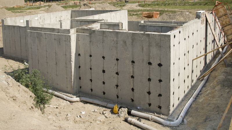 Cement Foundation Installation